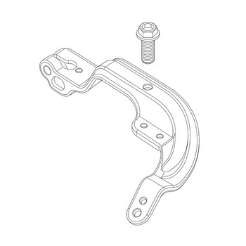 Honda OEM 16550ZK7S50 ARM GOVERNOR Honda Original Part
