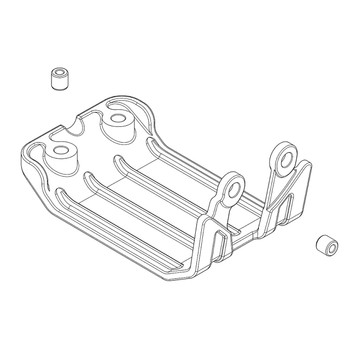 Honda OEM 17555Z0HV00ZA GUARD COMP TT93 Honda Original Part