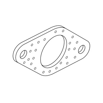 Honda OEM 18115-ZG5-801 - GASKET EXHAUST MANIFOLD -  Honda Original Part