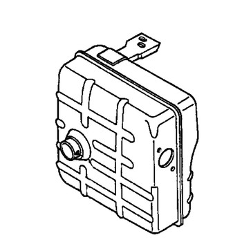 Honda OEM 18310-ZD1-E32 - MUFFLER - Honda Original Part - Image 1