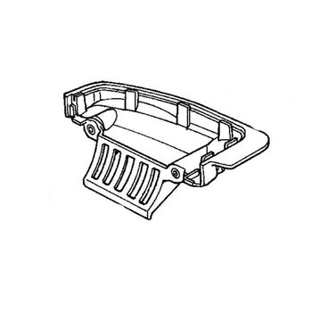 Honda OEM 18518-Z0Z-020 - GUIDE AIR (LOWER) - Honda Original Part - Image 1