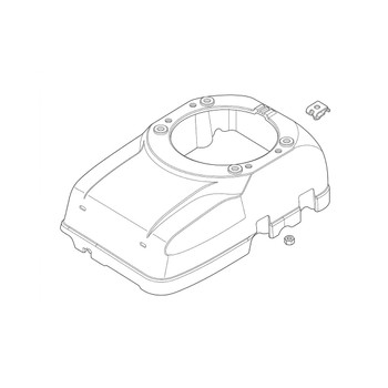 Honda OEM 19610ZE9V01ZB COVER FAN NH1 Honda Original Part