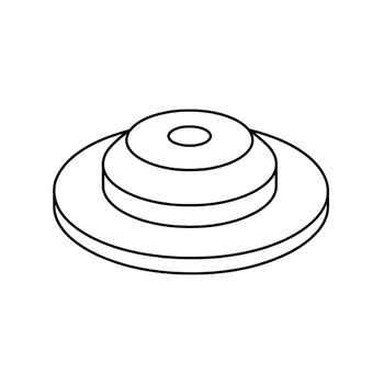Honda OEM 28431-ZV7-003 - PLATE FRICTION -  Honda Original Part