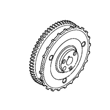 Honda OEM 31110-ZDX-004 - FLYWHEEL - Honda Original Part - Image 1