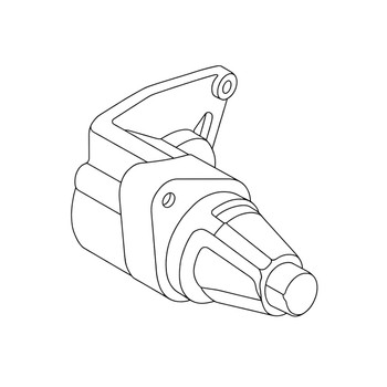 Honda OEM 31212-ZE3-790 - BRACKET FR  -  Honda Original Part
