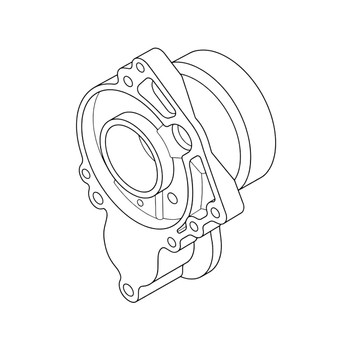 Honda OEM 31229-ZA0-981 - BRACKET ASSEMBLY FR  -  Honda Original Part