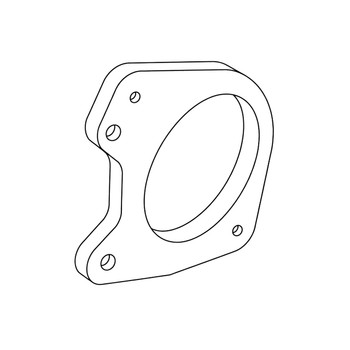 Honda OEM 31255-ZE1-820 - BRACKET STARTER MOTOR -  Honda Original Part