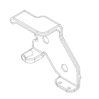 Honda OEM 31604ZJ7800 BRACKET Honda Original Part