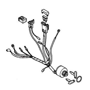 Honda OEM 35100-ZH8-R90 - SWITCH -  Honda Original Part