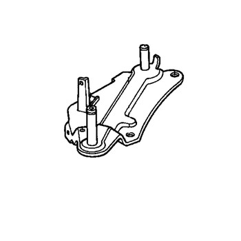 Honda OEM 75130-ZE7-010 - BASE BRAKE - Honda Original Part - Image 1