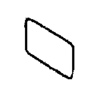 Honda OEM 87522-ZJ1-000 - LABEL CAUTION -  Honda Original Part