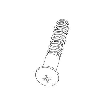 Honda OEM 90016ZJ4U00 SCREW (5X28) Honda Original Part
