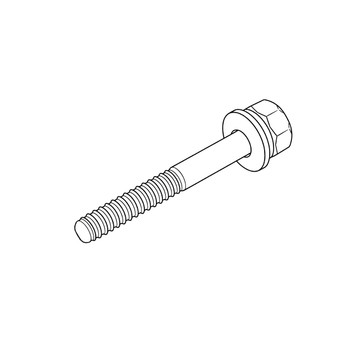 Honda OEM 90062-ZG5-000 - BOLT LOCK (6X85) -  Honda Original Part