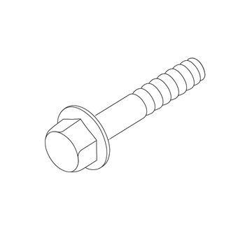 Honda OEM 90123-VA4-800 - BOLT FLANGE (6X25) -  Honda Original Part