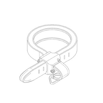 Honda OEM 90674ZV1003 BAND CABLE Honda Original Part