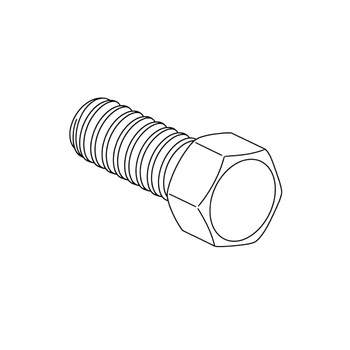 Honda OEM 92101-08012-0H - BOLT HEXAGONAL (8X12) -  Honda Original Part