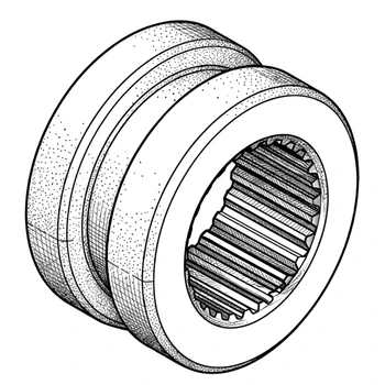 Tuff Torq OEM 168PHB31860 Collar Spline Tuff Torq Original Part