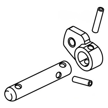 Tuff Torq OEM 187K0029650 Control Shaft Assembly Tuff Torq Original Part
