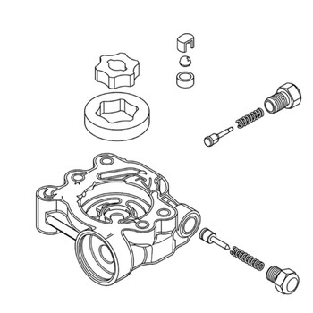 Tuff Torq OEM 187Q0199040 Power Pump Service Kit Tuff Torq Original Part