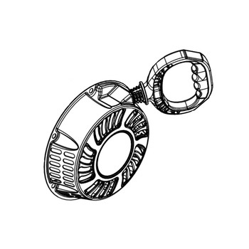 HUSQVARNA Starter Handle Assy 531146957 Image 1