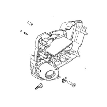 HUSQVARNA Crankcase Assy 581053802 Image 1