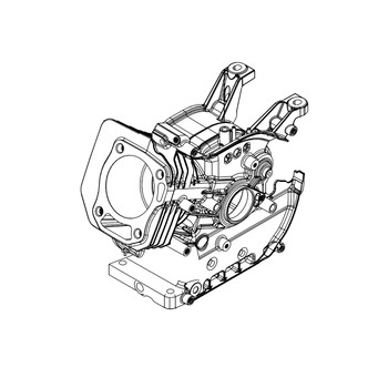 HUSQVARNA Crankcase 599349013 Image 1