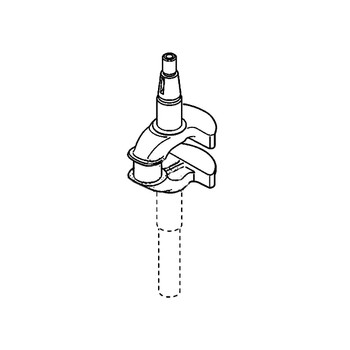 Honda OEM 13311-Z9L-850 - CRANKSHAFT (N5-TYPE) - Honda Original Part - Image 1