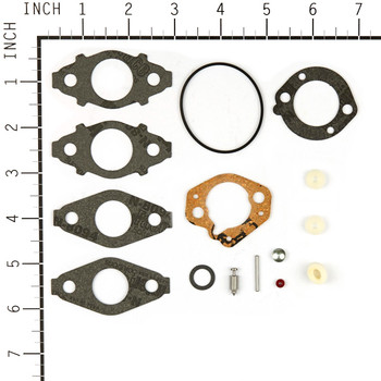 Genuine 798654 Carburetor 595030 Air Filter 493537S Air Filter Foam 491055S Spark Plug 394358S Fuel Filter 792006 Overhaul 270344S O- Ring Briggs and Stratton Kit