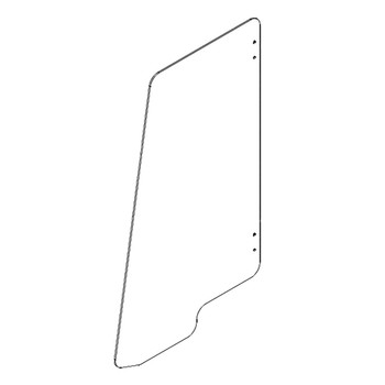 Hustler OEM 764605 - GLASS DOOR - Hustler Original Part