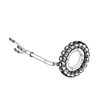 Kohler OEM 25 085 13-S - STATOR; ASSEMBLY (3-PHASE) - Kohler Original Part