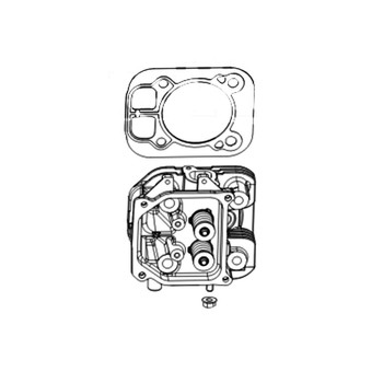 Kohler OEM 32 818 02-S - KIT; #2 CYLINDER HEAD - Kohler Original Part