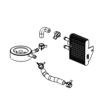 Kohler OEM 24 029 124-S - ADAPTER; OIL FILTER - Kohler Original Part