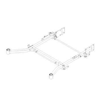 TORO 100-4305 - FRAME-FRONT 52" - Original OEM part