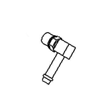 TORO 100-4887 - FITTING-ELBOW 90 - Original OEM part - Image 1