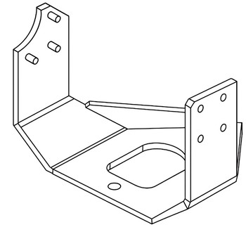 TORO 103-0870-03 - REAR ENGINE MOUNT ASM - Original OEM part