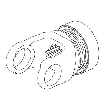 TORO 103-9329 - YOKE-QUICK DISCONNECT - Original OEM part