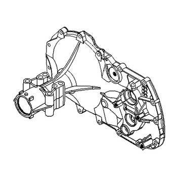 TORO 104-5302 - SIDE HOUSING ASM - Original OEM part