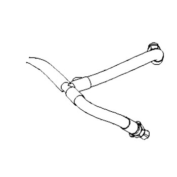 TORO 105-5698 - HYD HOSE ASM - Original OEM part