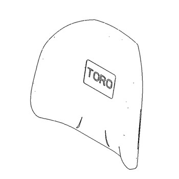 Logo TORO for part number 110-0447