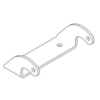 TORO 110-9923-01 - BRACKET-MOUNTING DEFLECTOR - Original OEM part - Image 1