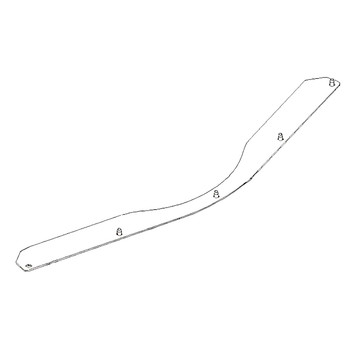 TORO 112-0464 - SKIRT-CENTER DECK - Original OEM part