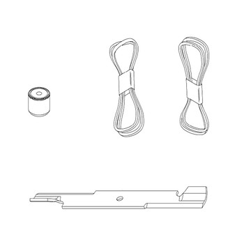 TORO 112-5005 - MVP BLADE & BELT PACK-Z500 52 TURB. DECK - Original OEM part