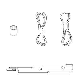 TORO 112-5010 - MVP BLADE & BELT PACK-Z400 48" 7GA DECK - Original OEM part