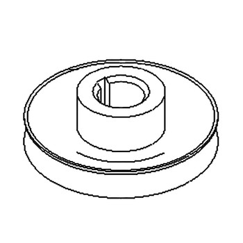 TORO 112-7067 - PULLEY - Original OEM part - Image 1