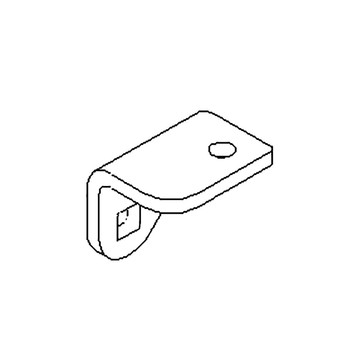 TORO 116-0222 - BRACKET-BEARING PLATED - Original OEM part TORO 116-0222 - BRACKET-BEARING PLATED - Original OEM part