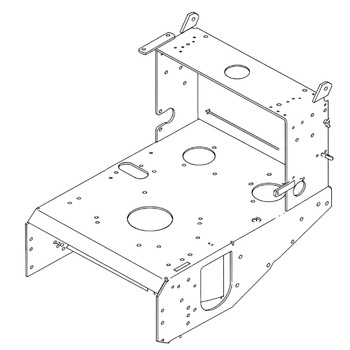 TORO 116-6086-01 - FRAME - Original OEM part