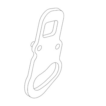 TORO 116-6858 - PLATE-HANDLE - Original OEM part
