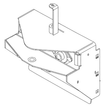 TORO 116-8122 - BROOM MOUNTING FRAME ASM - Original OEM part