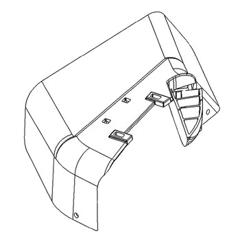 TORO 116-9754 - SIDE DISCHARGE CHUTE ASM - Original OEM part - Image 1