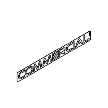 TORO 117-3591 - DECAL-COMMERCIAL - Original OEM part - Image 1